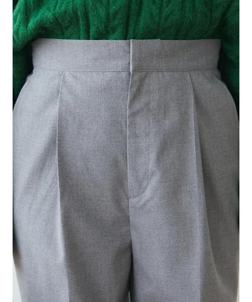 Green　Parks（グリーンパークス）の「美脚クリーンパンツII（スラックス・レディース・杢グレー・M/L）」の5枚目の写真