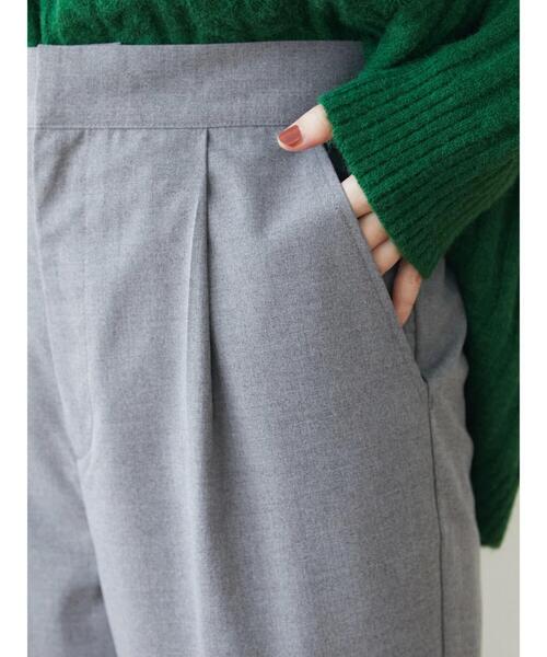 Green　Parks（グリーンパークス）の「美脚クリーンパンツII（スラックス・レディース・杢グレー・M/L）」の6枚目の写真