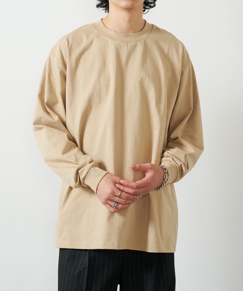 PRO CLUB (プロクラブ)の「【PRO CLUB】6.5ozヘビーロングスリーブTシャツ ロンT PROC-T0045 MURS(Tシャツ/カットソー・メンズ・カーキ/ブラック/グリーン/ホワイト/グレー/ネイビー/チャコールグレー・L/M/XL/2XL)」の9枚目の写真