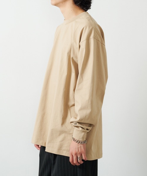 PRO CLUB (プロクラブ)の「【PRO CLUB】6.5ozヘビーロングスリーブTシャツ ロンT PROC-T0045 MURS(Tシャツ/カットソー・メンズ・カーキ/ブラック/グリーン/ホワイト/グレー/ネイビー/チャコールグレー・L/M/XL/2XL)」の10枚目の写真