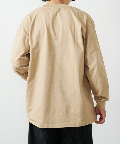 PRO CLUB (プロクラブ)の「【PRO CLUB】6.5ozヘビーロングスリーブTシャツ ロンT PROC-T0045 MURS(Tシャツ/カットソー・メンズ・カーキ/ブラック/グリーン/ホワイト/グレー/ネイビー/チャコールグレー・L/M/XL/2XL)」の11枚目の写真