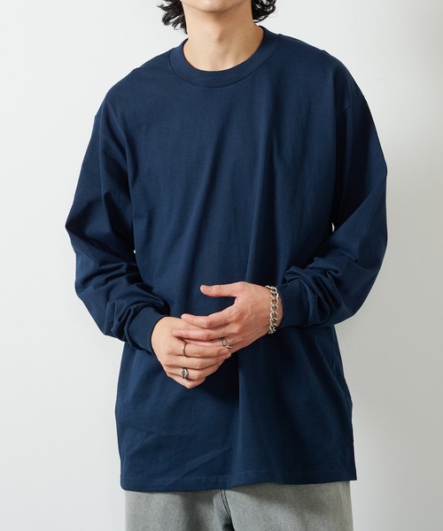 PRO CLUB (プロクラブ)の「【PRO CLUB】6.5ozヘビーロングスリーブTシャツ ロンT PROC-T0045 MURS(Tシャツ/カットソー・メンズ・カーキ/ブラック/グリーン/ホワイト/グレー/ネイビー/チャコールグレー・L/M/XL/2XL)」の19枚目の写真