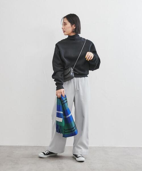 coen（コーエン）の「CVC裏起毛タートルネック（スウェット・レディース・ライラック/モカ/ブラック・M/L）」の15枚目の写真