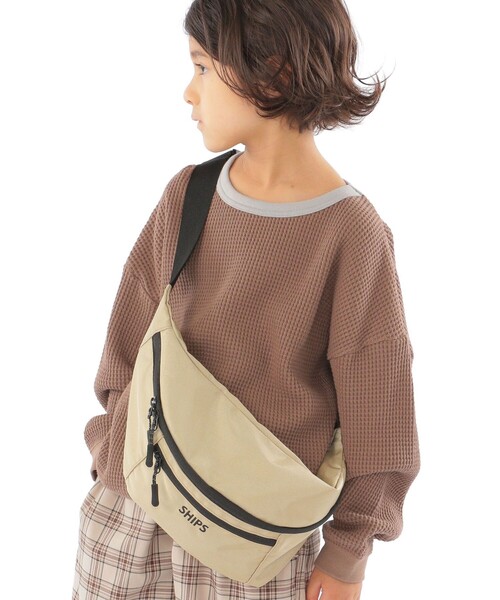 SHIPS（シップス）の「SHIPS KIDS:ファニー パック（ショルダーバッグ・キッズ・ブラック/ベージュ/その他1・ONE SIZE）」の3枚目の写真