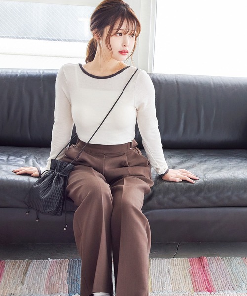 サイドベルトパンツ（その他パンツ）｜Isn't She?（イズントシー）の