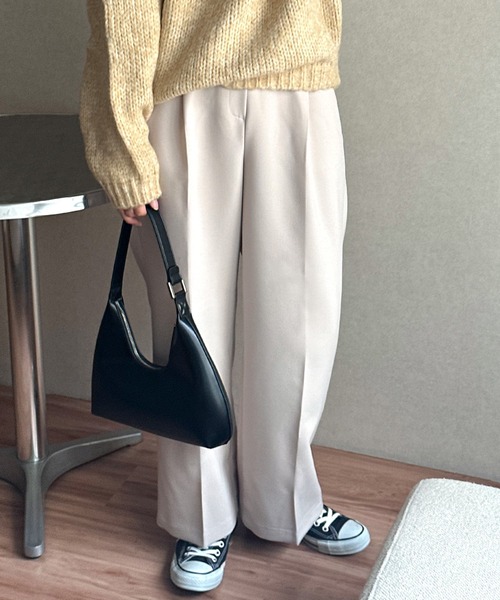 Isn't She?(イズントシー)の「サイドベルトパンツ(その他パンツ・レディース・アイボリー・FREE)」の16枚目の写真