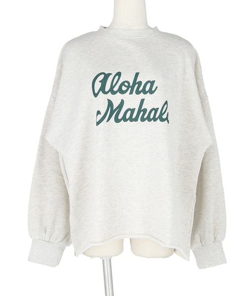 coca（coca）（コカ）の「古着加工裏起毛アソートスウェット（スウェット・レディース・ライトグレー/パープル/カーキ/ブラック・M/L）」の7枚目の写真