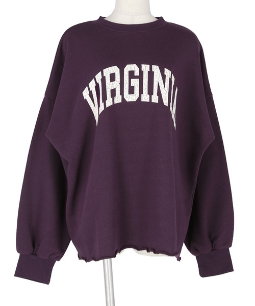 coca（coca）（コカ）の「古着加工裏起毛アソートスウェット（スウェット・レディース・ライトグレー/パープル/カーキ/ブラック・M/L）」の10枚目の写真