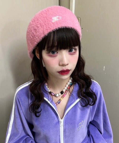 STARTER（スターター）の「【STARTER/スターター】ロゴハンチング（ハンチング/ベレー帽・メンズ・ホワイト/ブラック/ピンク・ONESIZE）」の11枚目の写真