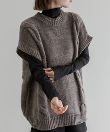 mline | [mline] ケーブル2WAYベストニット(ニット/セーター)