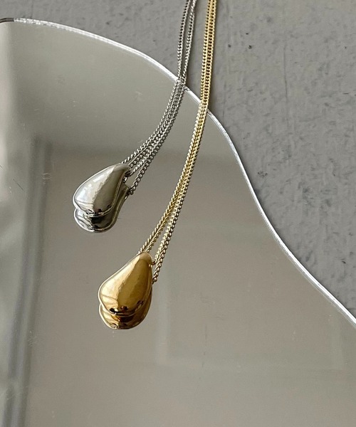 cheriella（シェリエラ）の「【cheriella】ボリュームドロップモチーフネックレス（ネックレス・レディース・シルバー/ゴールド・FREE）」の14枚目の写真