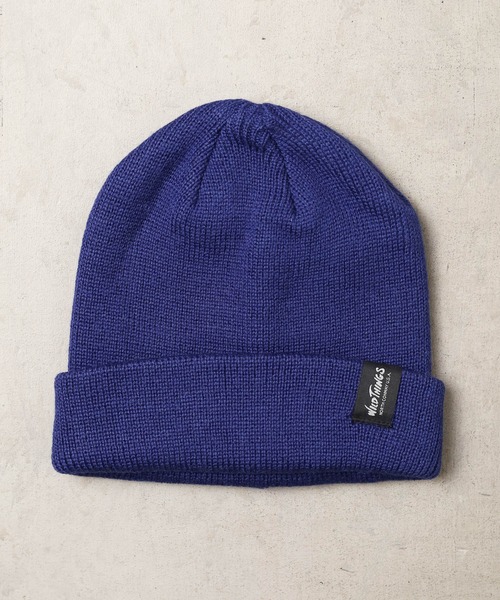 WILD THINGS(ワイルドシングス)の「【WILD THINGS】A/W BEANIE(ニットキャップ/ビーニー・メンズ・キャメル/グレー/ブルー/オリーブ/ブラック・FREE)」の5枚目の写真