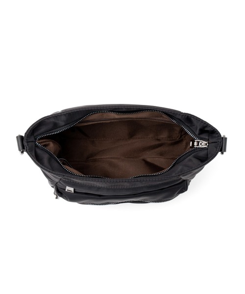 VitaFelice（ヴィータフェリーチェ）の「10ポケットナイロンショルダーバッグ（ショルダーバッグ・レディース・ブラック/グレー/ベージュ系その他・FREE）」の17枚目の写真