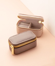 BLOOM（ブルーム）の「ジュエリーポーチ（グレージュ） BLOOM/ブルーム WEB限定（ポーチ）」