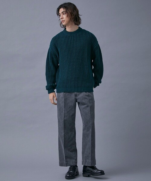 【美品】PUBLIC TOKYO 22AW ローゲージビッグボリュームニット PUBLIC TOKYO（パブリックトウキョウ）の「ローゲージビッグボリューム