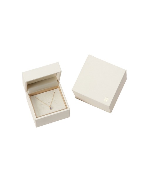 Samantha Tiara（サマンサティアラ）の「12月誕生石 タンザナイト ネックレス（ネックレス・レディース・イエローゴールド・40cm）」の4枚目の写真