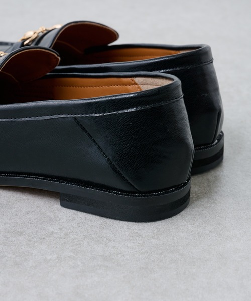 BEARDSLEY(ビアズリー)の「【Colorer./クロレ】ローファースリッポン(ローファー・レディース・ブラック・23/24/23.5)」の6枚目の写真