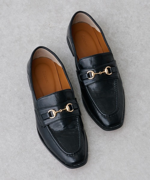 BEARDSLEY(ビアズリー)の「【Colorer./クロレ】ローファースリッポン(ローファー・レディース・ブラック・23/24/23.5)」の2枚目の写真