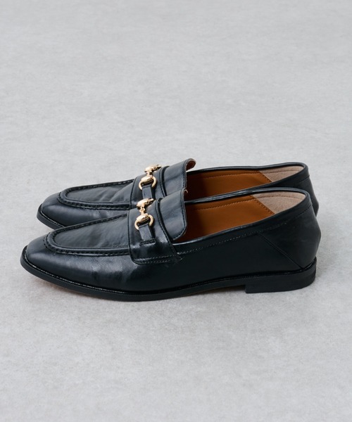 BEARDSLEY(ビアズリー)の「【Colorer./クロレ】ローファースリッポン(ローファー・レディース・ブラック・23/24/23.5)」の5枚目の写真