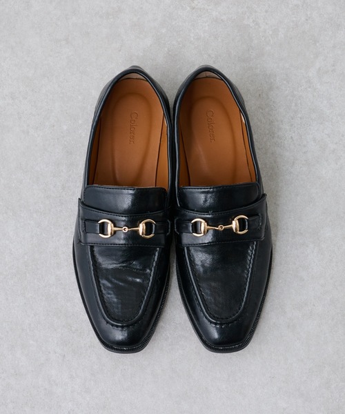 BEARDSLEY(ビアズリー)の「【Colorer./クロレ】ローファースリッポン(ローファー・レディース・ブラック・23/24/23.5)」の4枚目の写真