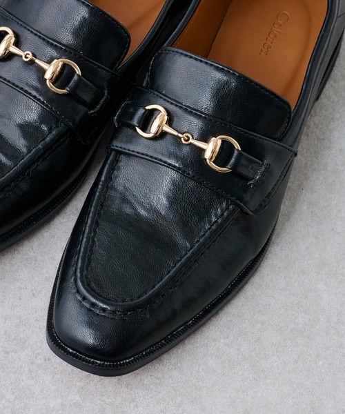 BEARDSLEY(ビアズリー)の「【Colorer./クロレ】ローファースリッポン(ローファー・レディース・ブラック・23/24/23.5)」の3枚目の写真