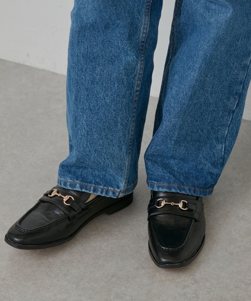 BEARDSLEY(ビアズリー)の「【Colorer./クロレ】ローファースリッポン(ローファー・レディース・ブラック・23/24/23.5)」の14枚目の写真