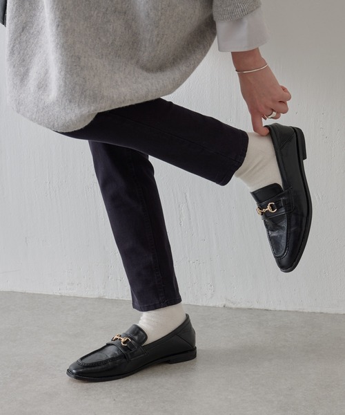 BEARDSLEY(ビアズリー)の「【Colorer./クロレ】ローファースリッポン(ローファー・レディース・ブラック・23/24/23.5)」の19枚目の写真