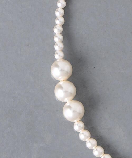 UNITED ARROWS(ユナイテッドアローズ)の「ランダム P/PL ネックレス(ネックレス・レディース・ホワイト・FREE)」の5枚目の写真