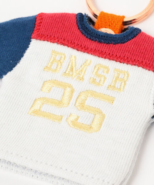 BEAMS BOY（ビームスボーイ）の「BEAMS BOY / フットボールT キーホルダー（キーホルダー・レディース・チャコールグレー/その他1・ONE SIZE）」の4枚目の写真