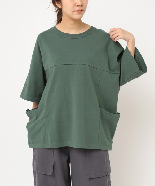 tシャツ M1998 ツールポケット半T レディース M1998 ツールポケット半T(M オフホワイト): トップス - RNA