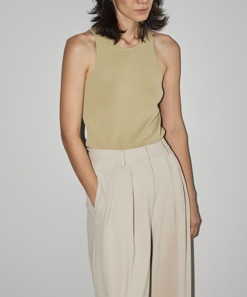 TODAYFUL(トゥデイフル)"HighgaugeKnitTanktop"ハイゲージニットタンクトップ/12310517