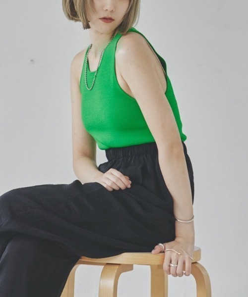 TODAYFUL(トゥデイフル)"HighgaugeKnitTanktop"ハイゲージニットタンクトップ/12310517