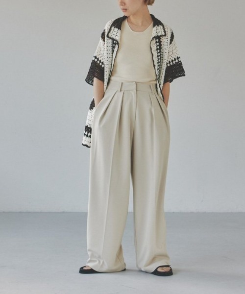 TODAYFUL(トゥデイフル)"HighgaugeKnitTanktop"ハイゲージニットタンクトップ/12310517