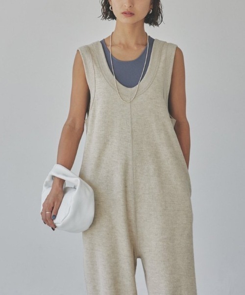 TODAYFUL（トゥデイフル）の「TODAYFUL(トゥデイフル) "Highgauge Knit Tanktop"ハイゲージニットタンクトップ/12310517（タンクトップ・レディース・キナリ/ミント/レッド系その他/グリーン/ブラック/ブルー・ONE SIZE）」の18枚目の写真