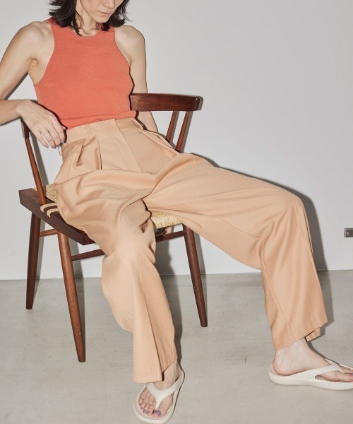 TODAYFUL（トゥデイフル）の「TODAYFUL(トゥデイフル) "Highgauge Knit Tanktop"ハイゲージニットタンクトップ/12310517（タンクトップ・レディース・キナリ/ミント/レッド系その他/グリーン/ブラック/ブルー・ONE SIZE）」の20枚目の写真