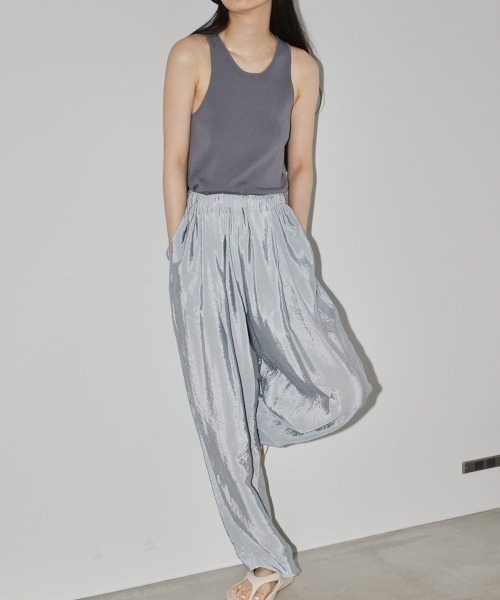 TODAYFUL（トゥデイフル）の「TODAYFUL(トゥデイフル) "Highgauge Knit Tanktop"ハイゲージニットタンクトップ/12310517（タンクトップ・レディース・キナリ/ミント/レッド系その他/グリーン/ブラック/ブルー・ONE SIZE）」の7枚目の写真