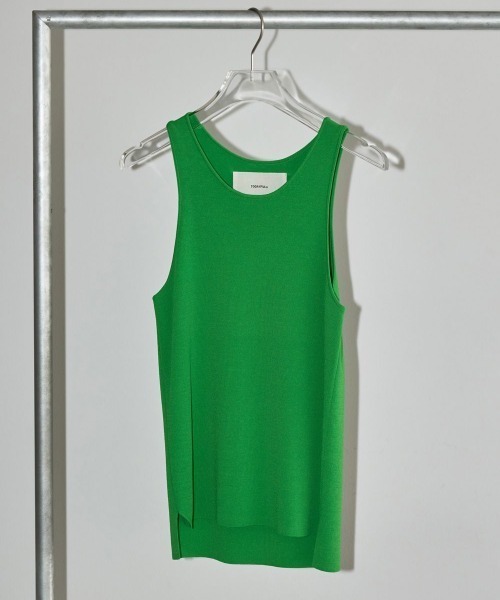 TODAYFUL（トゥデイフル）の「TODAYFUL(トゥデイフル) "Highgauge Knit Tanktop"ハイゲージニットタンクトップ/12310517（タンクトップ・レディース・キナリ/ミント/レッド系その他/グリーン/ブラック/ブルー・ONE SIZE）」の12枚目の写真