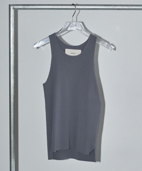 TODAYFUL（トゥデイフル）の「TODAYFUL(トゥデイフル) "Highgauge Knit Tanktop"ハイゲージニットタンクトップ/12310517（タンクトップ・レディース・キナリ/ミント/レッド系その他/グリーン/ブラック/ブルー・ONE SIZE）」の8枚目の写真