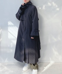 AS KNOW AS plus | ○スプリング スタンドカラーコート(ステンカラーコート)