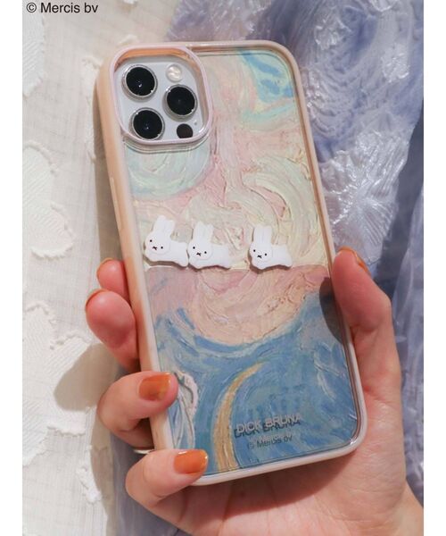 merry jenny（メリージェニー）の「【13】ぷかぷかうさぎiPhone case（スマホケース/カバー・レディース・ピンク・FREE）」の2枚目の写真