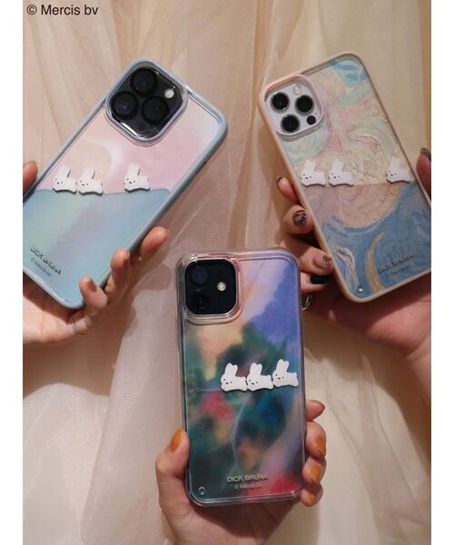 merry jenny（メリージェニー）の「【13】ぷかぷかうさぎiPhone case（スマホケース/カバー・レディース・ピンク・FREE）」の3枚目の写真