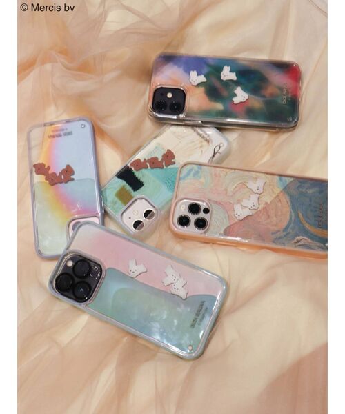 merry jenny（メリージェニー）の「【13】ぷかぷかうさぎiPhone case（スマホケース/カバー・レディース・ピンク・FREE）」の5枚目の写真