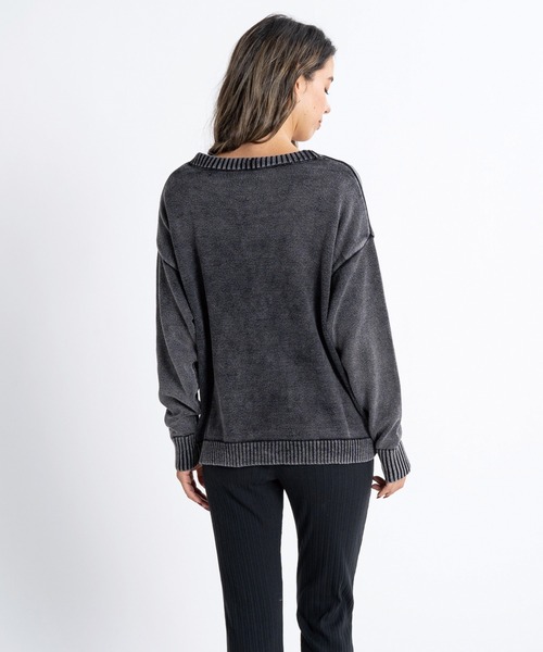 ROXY(ロキシー)の「SUNLIGHT/ロキシーカーディガン(カーディガン/ボレロ・レディース・ピンク/ホワイト/ブラック・MEDIUM/LARGE/SMALL)」の5枚目の写真