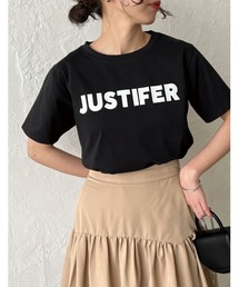 [神山まりあさん着用][2023S/S COLLECTION]フロッキーゴシックロゴTシャツ