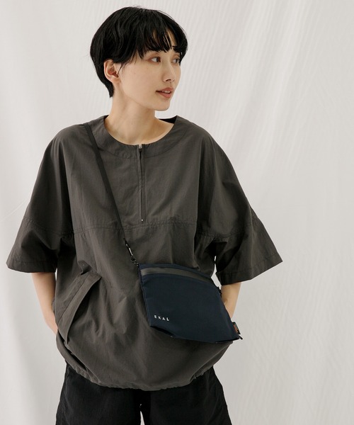 WILD THINGS（ワイルドシングス）の「『UVカット』『撥水』『別注』WILDTHINGS×EKAL　ウィンディープルオーバー（その他トップス・レディース・オフホワイト/グレー/カーキ・FREE）」の3枚目の写真