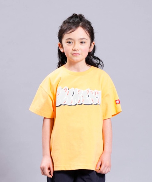 ELEMENT（エレメント）の「ELEMENT/エレメント キッズ YT BOMBING SS Tシャツ BD025-291（Tシャツ/カットソー・キッズ・ブラック×ホワイト/ホワイト×イエロー/オレンジ・150cm/130cm/140cm/160cm）」の3枚目の写真