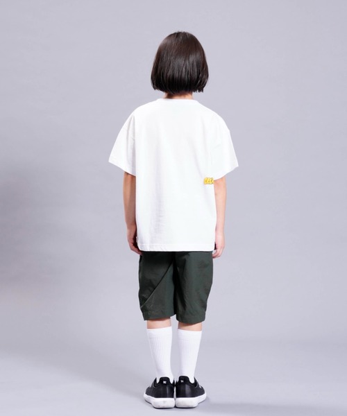 ELEMENT（エレメント）の「ELEMENT/エレメント キッズ YT BOMBING SS Tシャツ BD025-291（Tシャツ/カットソー・キッズ・ブラック×ホワイト/ホワイト×イエロー/オレンジ・150cm/130cm/140cm/160cm）」の15枚目の写真