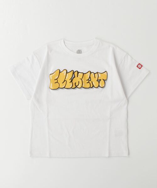 ELEMENT（エレメント）の「ELEMENT/エレメント キッズ YT BOMBING SS Tシャツ BD025-291（Tシャツ/カットソー・キッズ・ブラック×ホワイト/ホワイト×イエロー/オレンジ・150cm/130cm/140cm/160cm）」の17枚目の写真