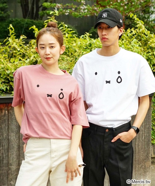 Miffy( ミッフィー)の「【OUTDOOR PRODUCTS/アウトドアプロダクツ】【 MIFFY/ミッフィー】コラボ Tシャツ ドロップショルダー オーバーサイズ(Tシャツ/カットソー・メンズ・オフホワイト/ホワイト/ブルー系その他/ピンク系その他・MEDIUM/SMALL/LARGE/X-LARGE)」の18枚目の写真