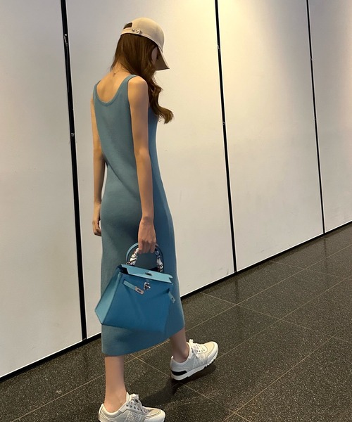 岡部あゆみさんコラボ ]UVカットコットンレーヨンノースリーブ